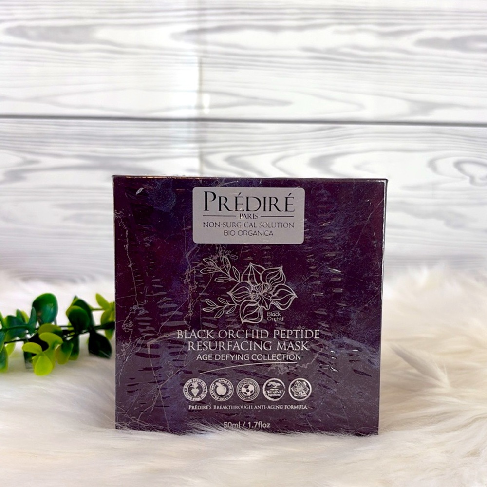 PREDIRE PARIS Black Orchid Peptide Resurfacing Mask Age Defying Collection 1.7oz
